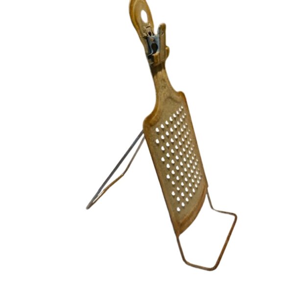 Retro Vintage Grater Message Recipe Card Holder Kitchen Decor Farmhouse - Picture 2 of 5